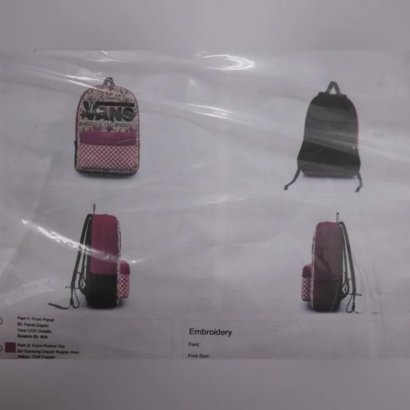 *RARE* Stranger Things Vans Backpack NWT! - Picture 3 of 5